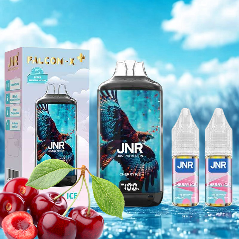 JNR à l'unité + 2 goûts Cherry Ice